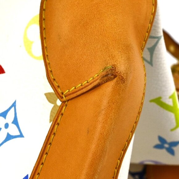 Louis Vuitton White Monogram Multicolor Ursula Handbag - Picture 3 of 9